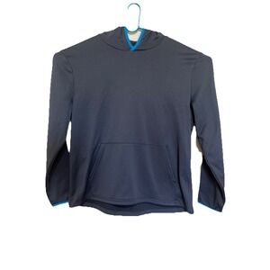 Xersion Hoodie Men's XXL Pullover Gray And Blue  Long Sleeve‎ Quick-Dry NWT 2XL
